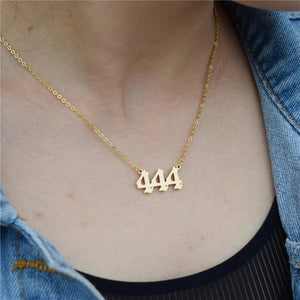 Angel Numbers Necklace