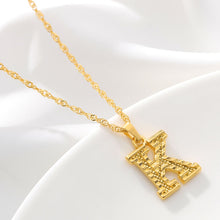 Load image into Gallery viewer, &#39;The Letter&#39; - 18K Gold Plated Initial Necklace