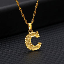 Load image into Gallery viewer, &#39;The Letter&#39; - 18K Gold Plated Initial Necklace