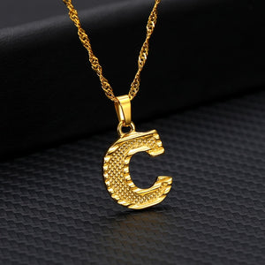 'The Letter' - 18K Gold Plated Initial Necklace