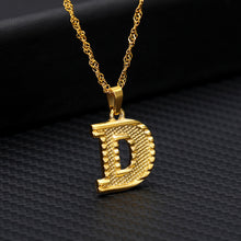 Load image into Gallery viewer, &#39;The Letter&#39; - 18K Gold Plated Initial Necklace