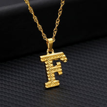 Load image into Gallery viewer, &#39;The Letter&#39; - 18K Gold Plated Initial Necklace