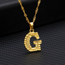 Load image into Gallery viewer, &#39;The Letter&#39; - 18K Gold Plated Initial Necklace