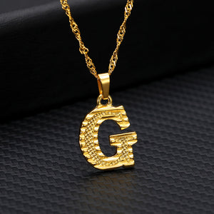 'The Letter' - 18K Gold Plated Initial Necklace