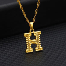 Load image into Gallery viewer, &#39;The Letter&#39; - 18K Gold Plated Initial Necklace