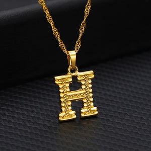 'The Letter' - 18K Gold Plated Initial Necklace