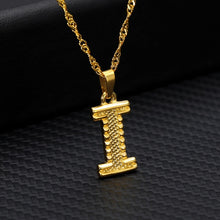 Load image into Gallery viewer, &#39;The Letter&#39; - 18K Gold Plated Initial Necklace