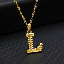 Load image into Gallery viewer, &#39;The Letter&#39; - 18K Gold Plated Initial Necklace