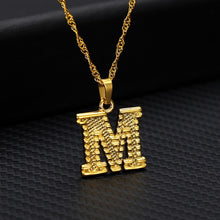 Load image into Gallery viewer, &#39;The Letter&#39; - 18K Gold Plated Initial Necklace