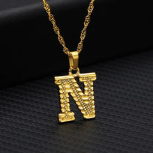 Load image into Gallery viewer, &#39;The Letter&#39; - 18K Gold Plated Initial Necklace