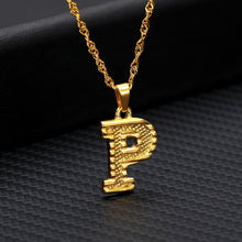 Load image into Gallery viewer, &#39;The Letter&#39; - 18K Gold Plated Initial Necklace