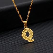 Load image into Gallery viewer, &#39;The Letter&#39; - 18K Gold Plated Initial Necklace