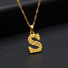 Load image into Gallery viewer, &#39;The Letter&#39; - 18K Gold Plated Initial Necklace