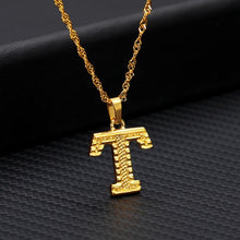 Load image into Gallery viewer, &#39;The Letter&#39; - 18K Gold Plated Initial Necklace