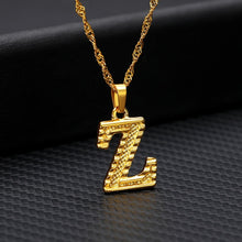 Load image into Gallery viewer, &#39;The Letter&#39; - 18K Gold Plated Initial Necklace