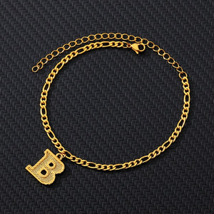 Custom Initial Anklet