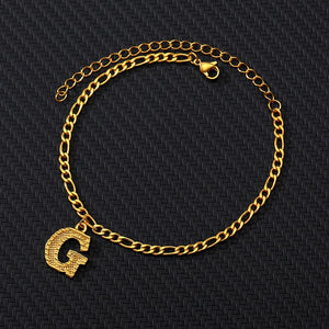 Custom Initial Anklet