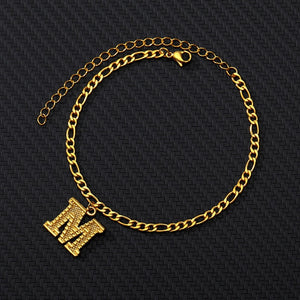 Custom Initial Anklet