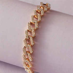 Adjustable Crystal Anklet