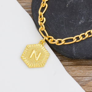 Classic Initial Anklet