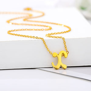 Cursive Initial Necklace
