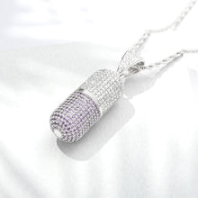 Load image into Gallery viewer, &#39;The Capsule&#39; - 14K Diamond Pendant Necklace