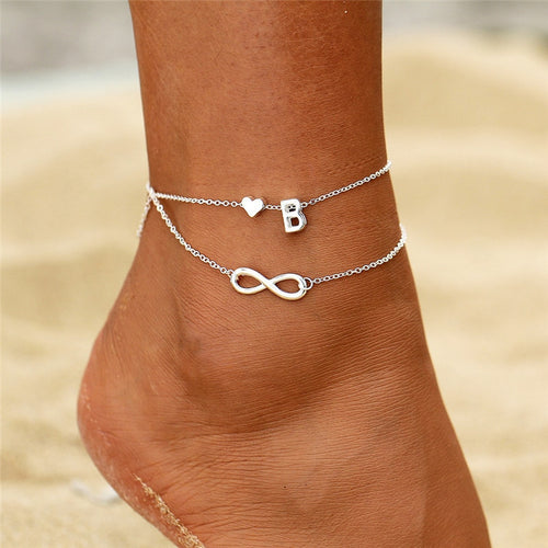 Infinity Initial Anklet