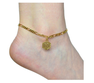 Classic Initial Anklet